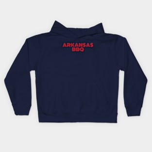 Arkansas BBQ Kids Hoodie